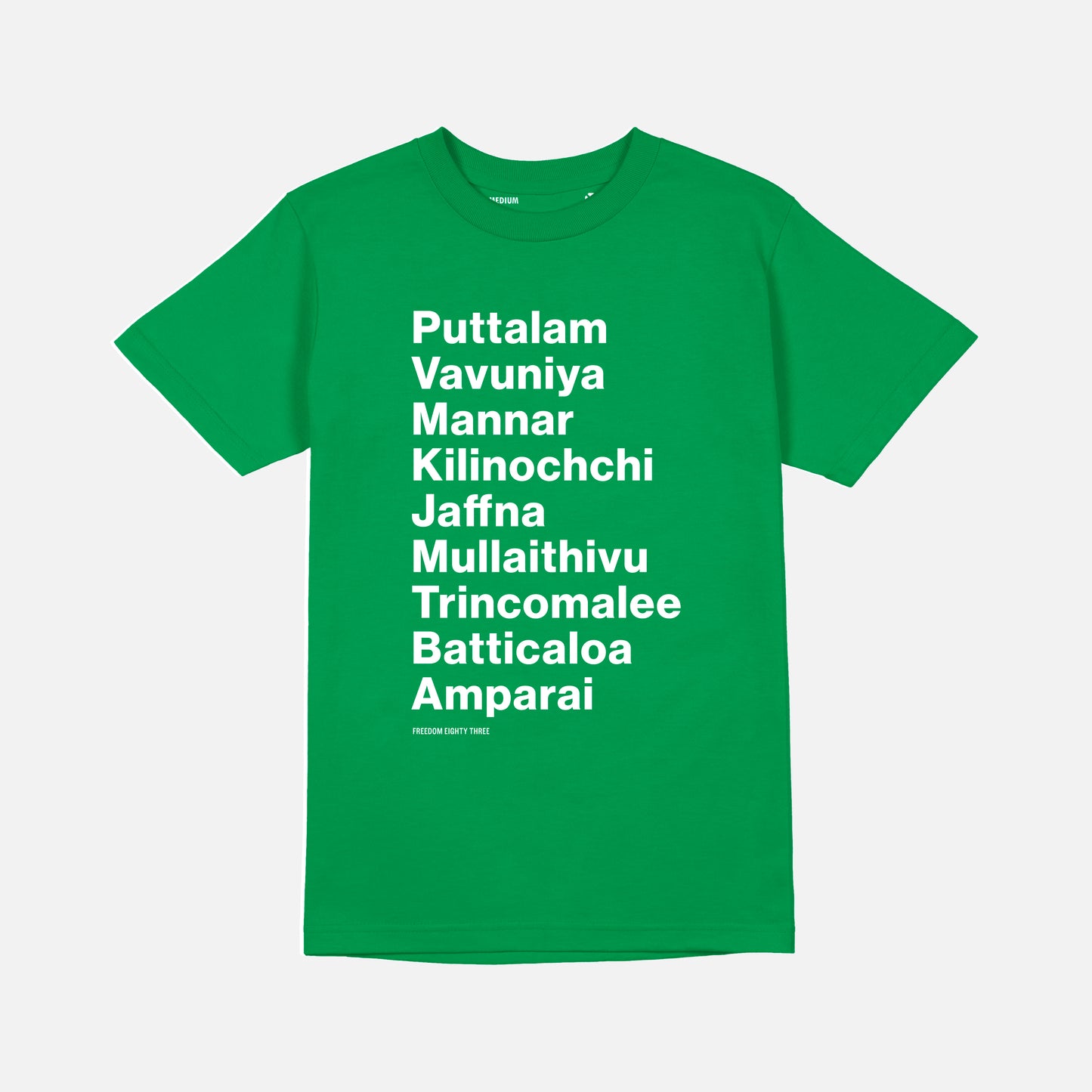 The Northern Provinces of Sri Lanka - Green