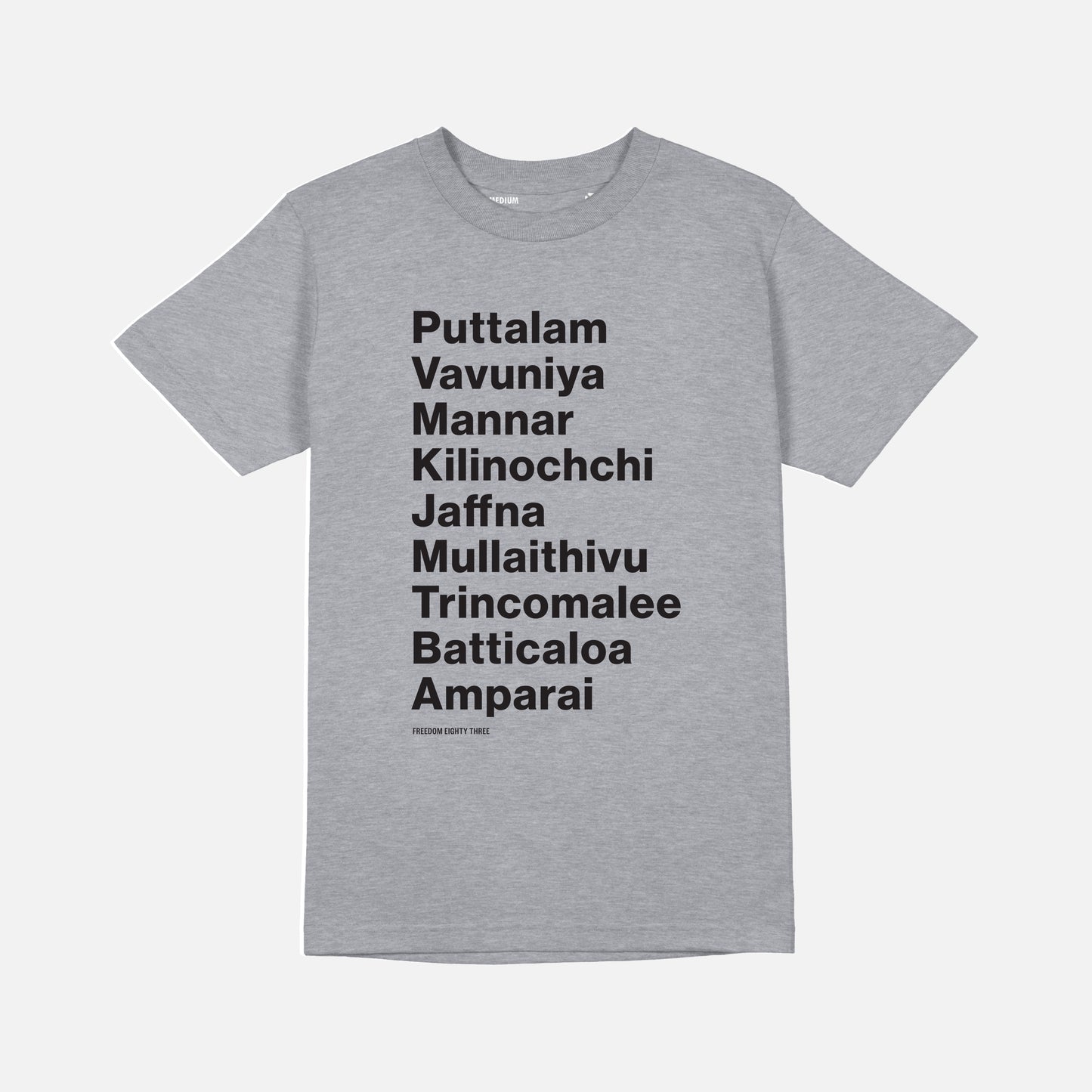 The Northern Provinces of Sri Lanka - Grey