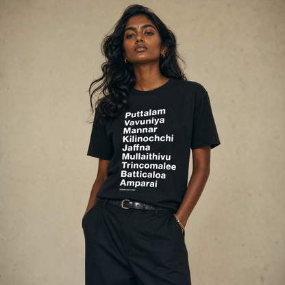 The Northern Provinces of Sri Lanka  -  Black